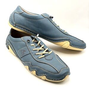 Salkin Mens Blue Barefoot Shoes Casual Loafers Driving Sneakers 44EU (10.5 US)
